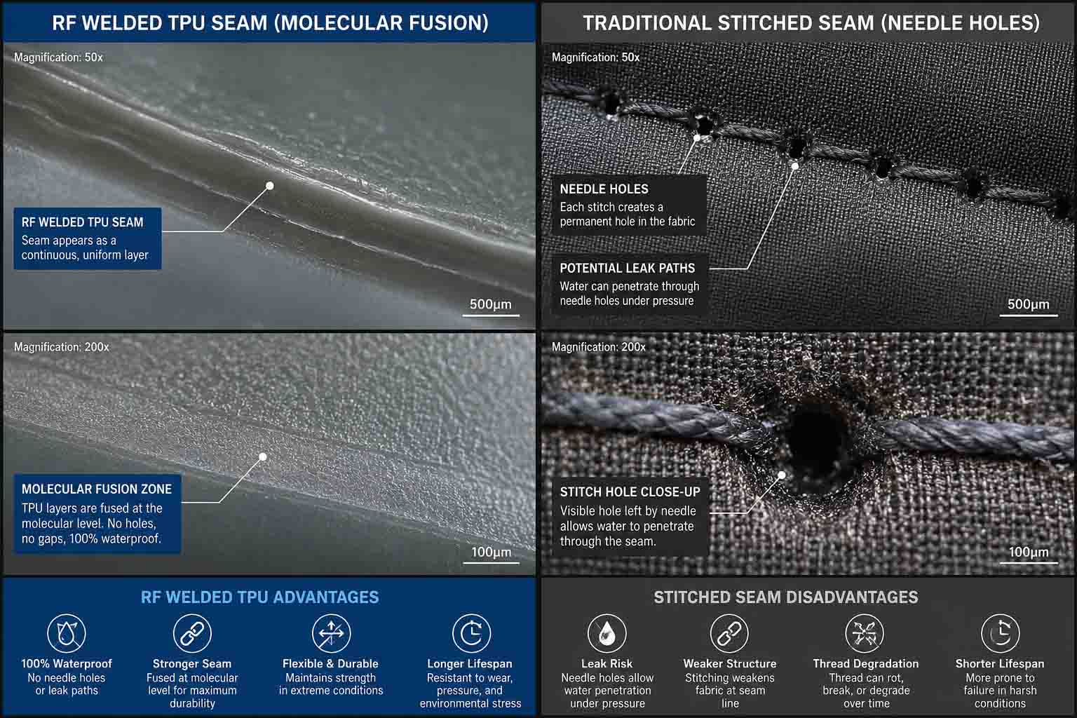 Os sacos secos podem ser submersos? Guia profissional para limites à prova d’água