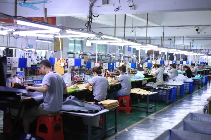 Equipamento de produção e linha de fabricação de sacos secos à prova d'água