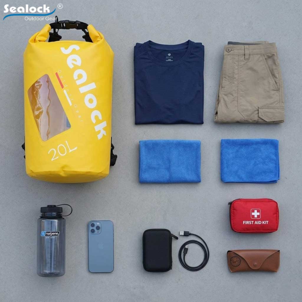 Saco seco impermeável 20L: o que pode conter e para quem se destina?