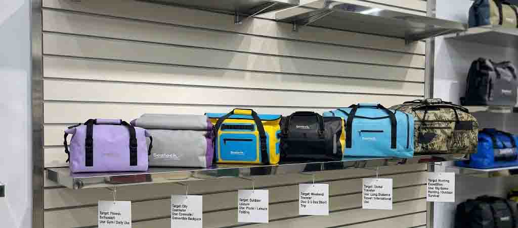 Sacos de lona impermeáveis ​​por atacado para varejistas de atividades ao ar livre