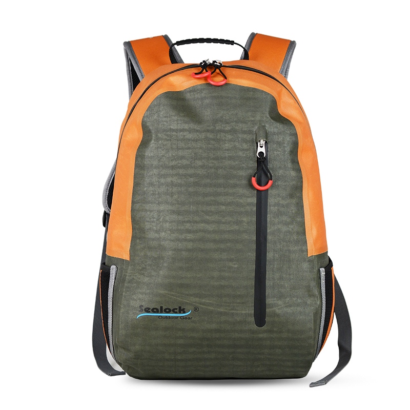 Mochila urbana TPU impermeável 22L com zíper impermeável