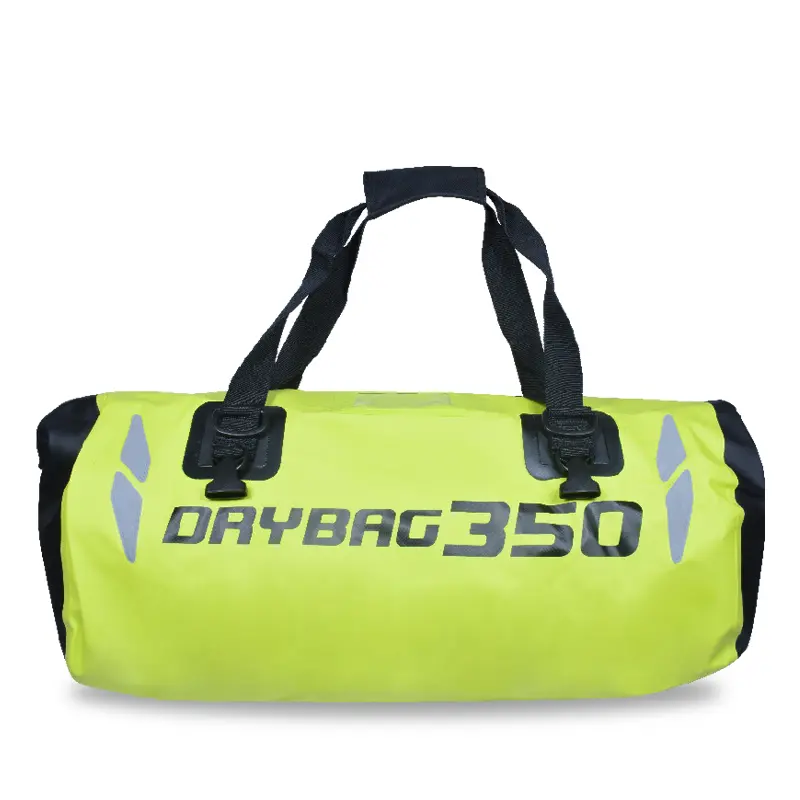 Bolsa de bagagem para motocicleta à prova d'água com topo de rolo 50L