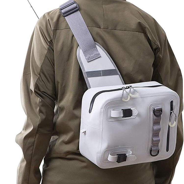 Saco de pesca para pescar com zíper hermético